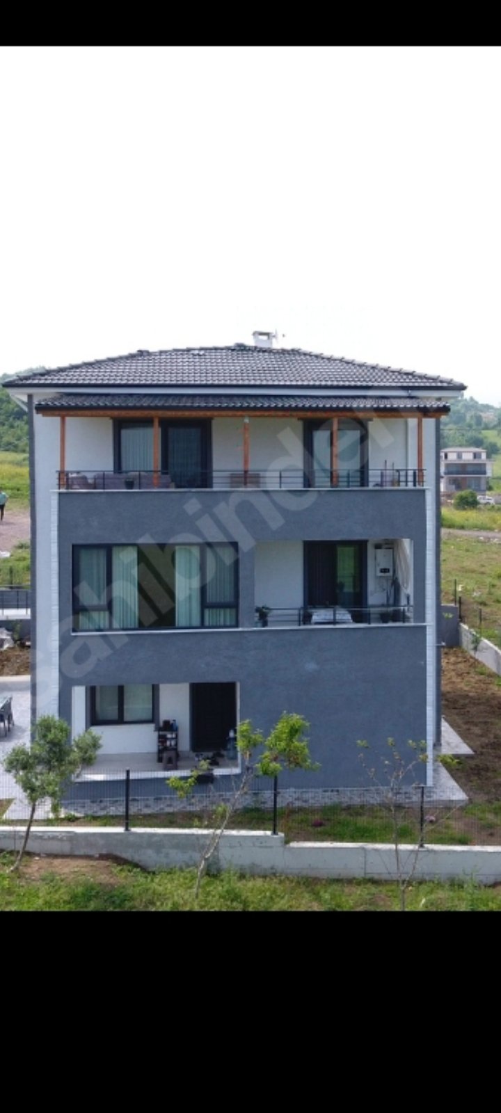 Akköyde deniz manzaralı villa